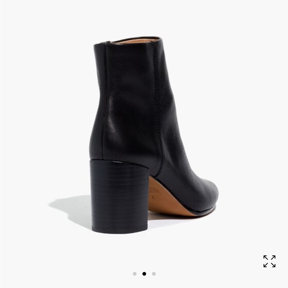 SOLD OUT Madewell Fiona Leather Ankle Boots - Picture 3 of 13